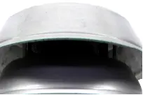 Other suppliers' PM10 inlet made from normal aluminium - material comparison