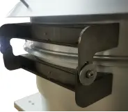 T4 PM10 inlet head with stainless steel handle