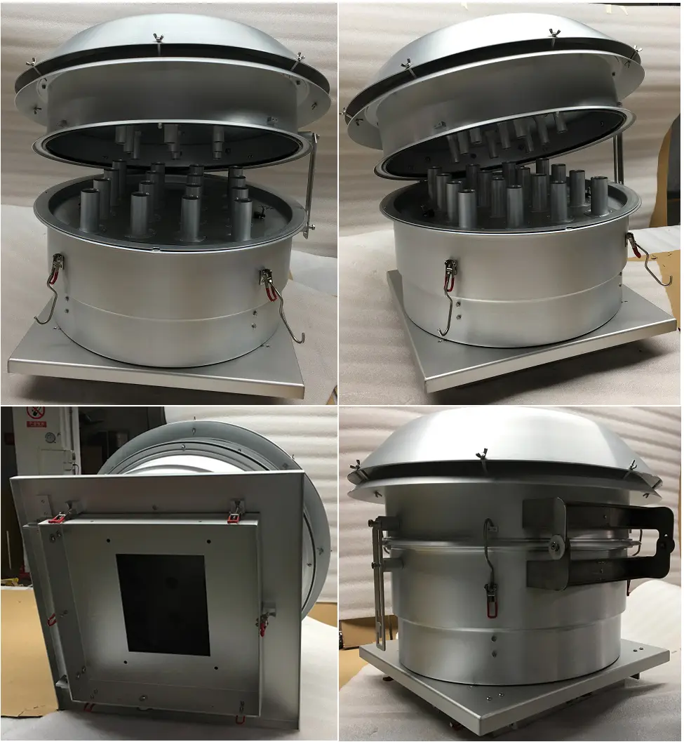 PM10 filter holder for outdoor air quality monitoring
