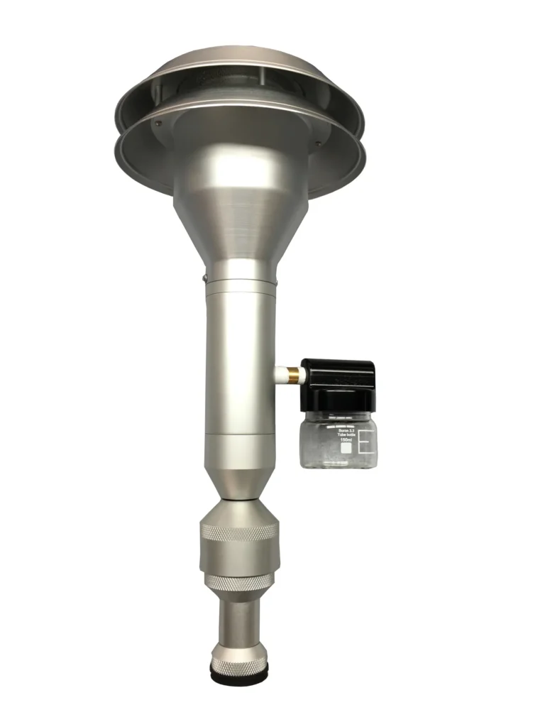 PM10 low volume inlet and PM2.5 impactor for outdoor monitoring