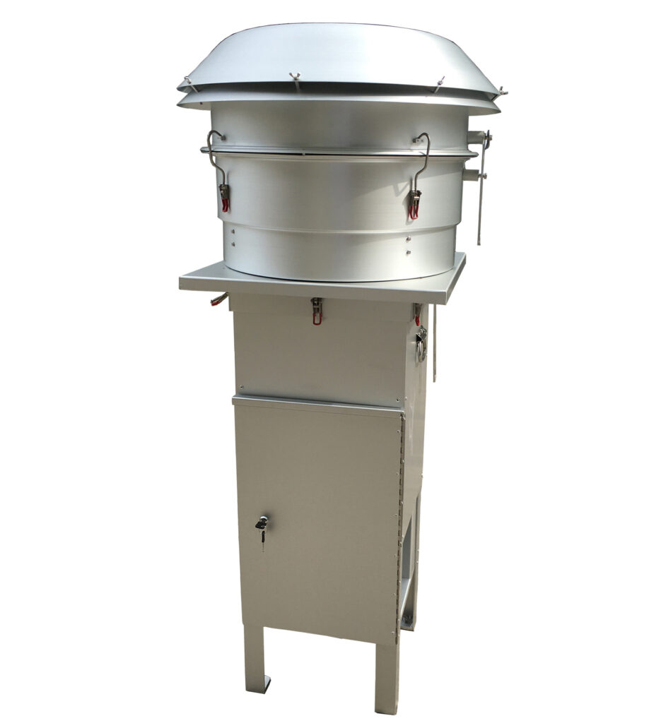PM10 high volume air sampler assembly for outdoor monitoring