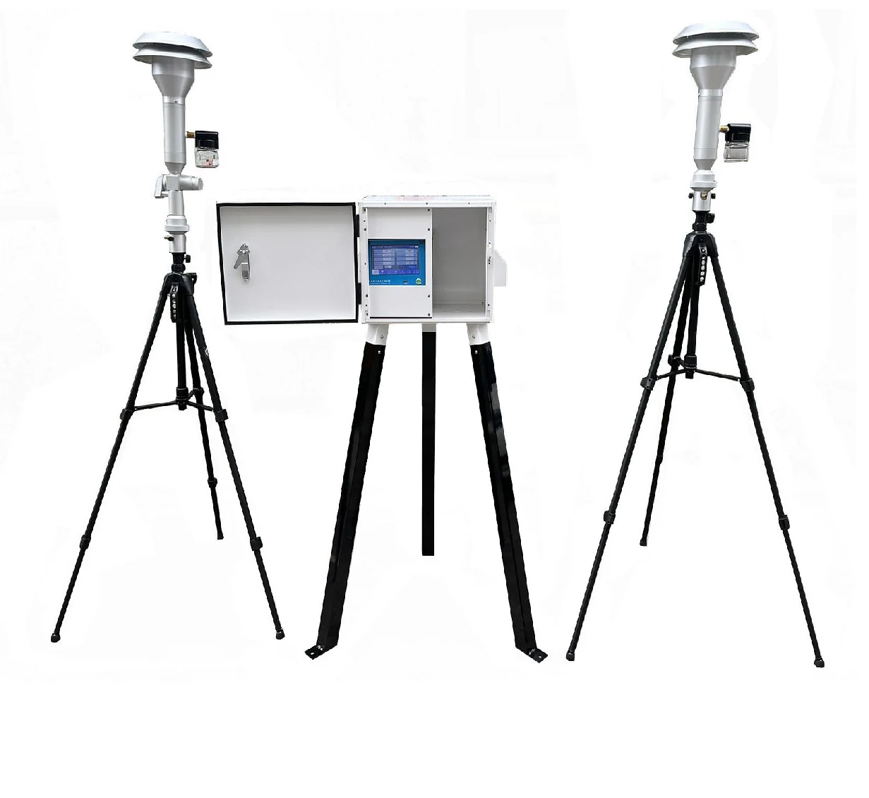 Double channel low volume air sampler for PM10 and PM2.5 ambient monitoring