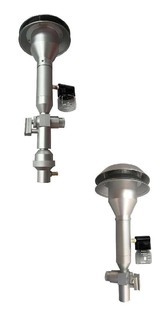 PM10 low volume inlet cyclone assembly with PM2.5 cutter for ambient air monitoring